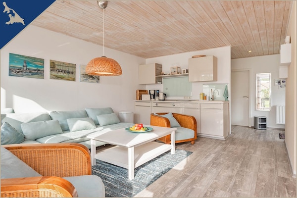 Modern appartement aan het Achterwasser met open haard, Lütow - thumbnail 6