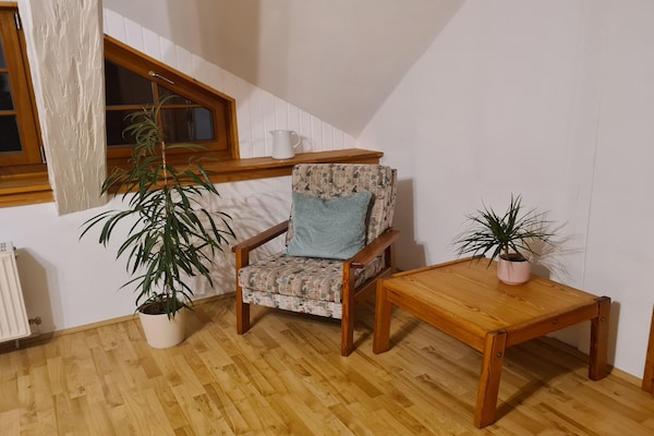 Licht appartement in rietgedekte boerderij nabij Wismar - thumbnail 4