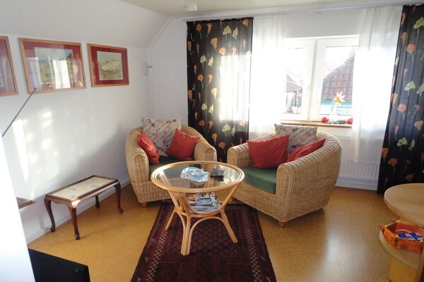 Knus appartement voor 2 in centrum Cuxhaven, vlak bij zee - thumbnail 2