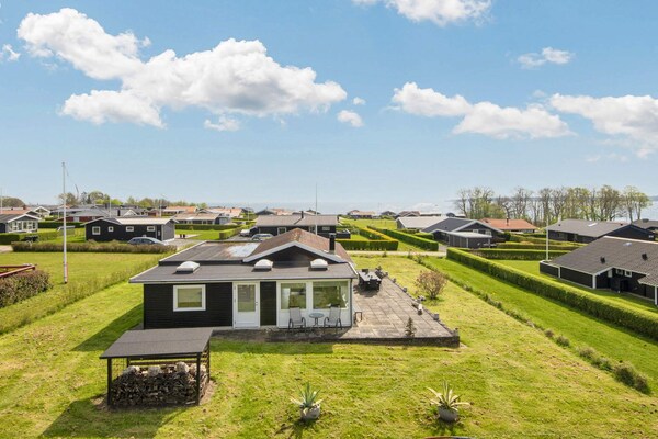 Vrijstaand vakantiehuis aan de golfbaan bij Juelsminde, op 200m van zee - thumbnail 2