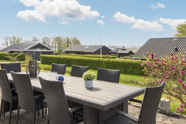Vrijstaand vakantiehuis aan de golfbaan bij Juelsminde, op 200m van zee - thumbnail 5
