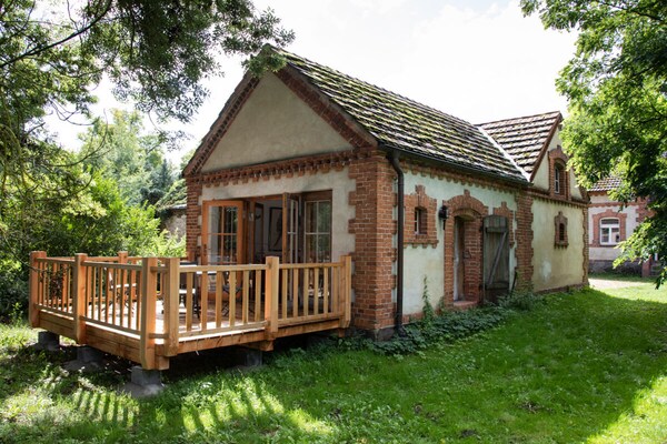 Romantisch vakantiehuis met sauna & open haard in Karstädt - thumbnail 3