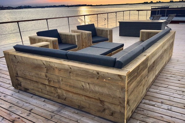Verwarmde woonboot aan het Oostzeestrand in Heiligenhafen voor 5 personen - thumbnail 6
