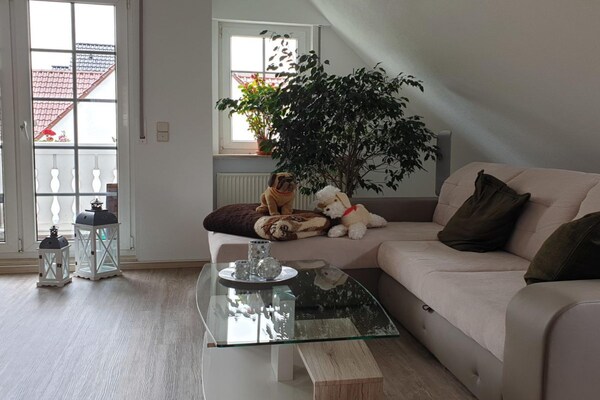 Liefdevol appartement in Leipzig met loggia, ideaal voor 4 personen - thumbnail 6