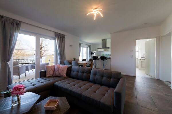 Casa sul Lago: Strak Vakantiehuis direct aan de Havel bij Werder - thumbnail 3