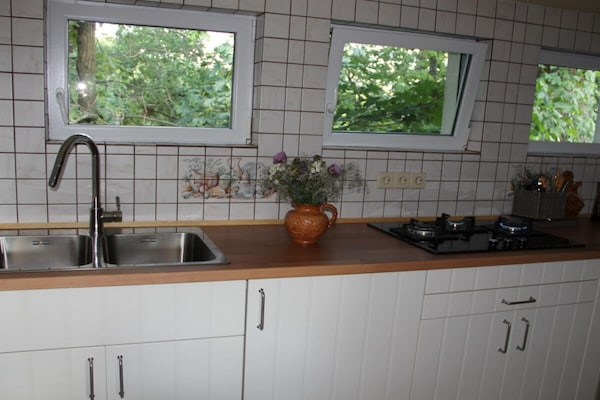 Knusse bungalow voor 3 in het groene Tharandt, hond welkom - thumbnail 5