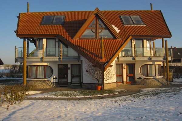 Maritiem appartement op de begane grond, dichtbij strand in Friedrichskoog-Spitze - thumbnail 5