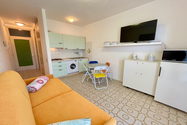 Knus appartement Portesin A13 op 50 meter van het strand - thumbnail 6