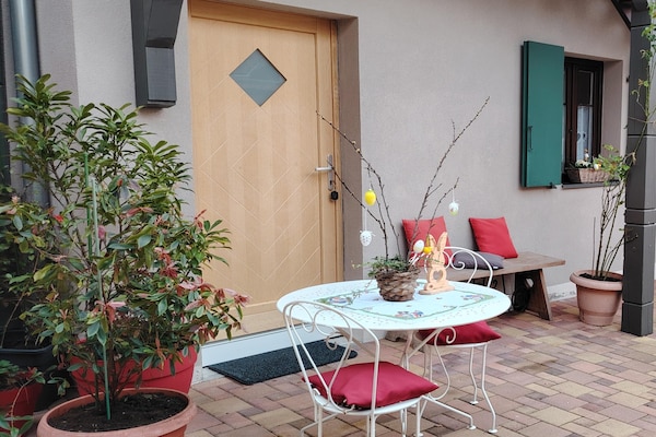 Romantisch gerenoveerd appartement in Dambach-la-Ville met balkon - thumbnail 6