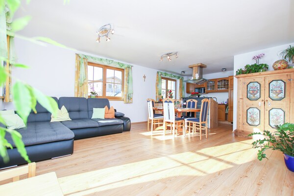 Zonnig appartement op 1060m hoogte met bergzicht, vlakbij Zell am See - thumbnail 3