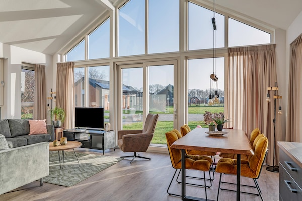 Gelijkvloerse villa op Villapark Akenveen, naast Nationaal Park Drentsche Aa - thumbnail 2