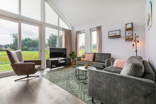 Villapark Akenveen 5: Moderne gelijkvloerse villa in Nationaal Park Drentsche Aa - thumbnail 6