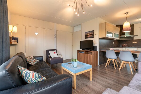 Wellnessvilla aan het water op Buitenplaats It Wiid voor 6 personen - thumbnail 6
