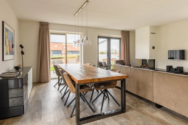Modern vakantiehuis aan rustig recreatiemeer in Langelille - thumbnail 4