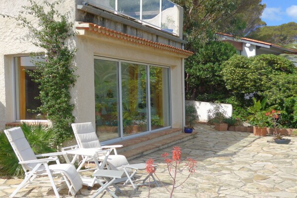 Villa met zeezicht op 1km van Cavalaire-sur-Mer, huisdier welkom - thumbnail 5