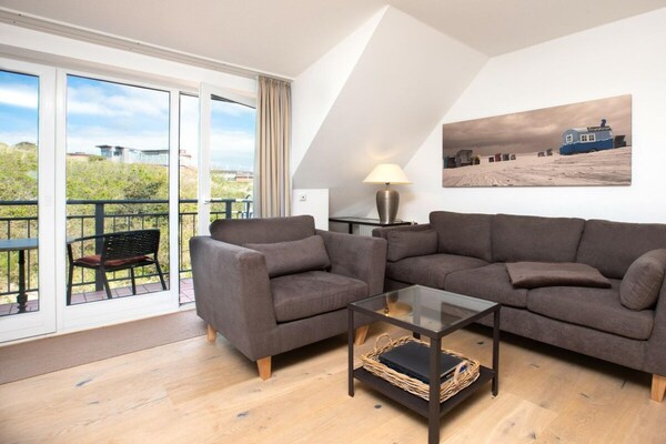 Solt un Peper: Appartement aan de Strandstrasse in Juist voor 4 personen - thumbnail 3