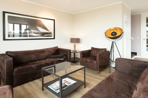 Exclusief vakantiehuis voor 9 personen aan de strandopgang van Juist met zeezicht - thumbnail 4