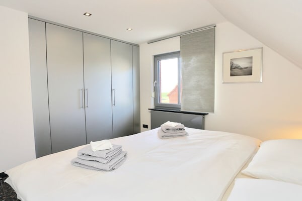 Vakantiehuis met panoramisch uitzicht op wad en haven in het hart van Juist - thumbnail 6