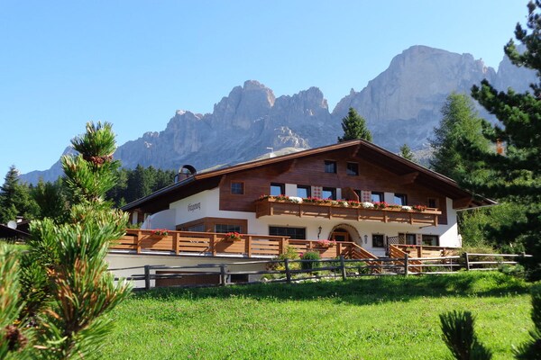 Vakantiehuis voor 5 personen met uitzicht op Rosengarten en Latemar in Karersee - thumbnail 2