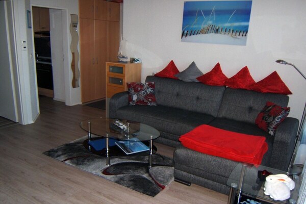 Zonnig appartement met balkon op zuiden in Horumersiel - thumbnail 2