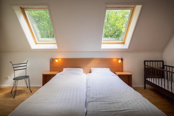 Ruime 10-persoons bungalow met sauna aan de rand van de Veluwse bossen - thumbnail 5