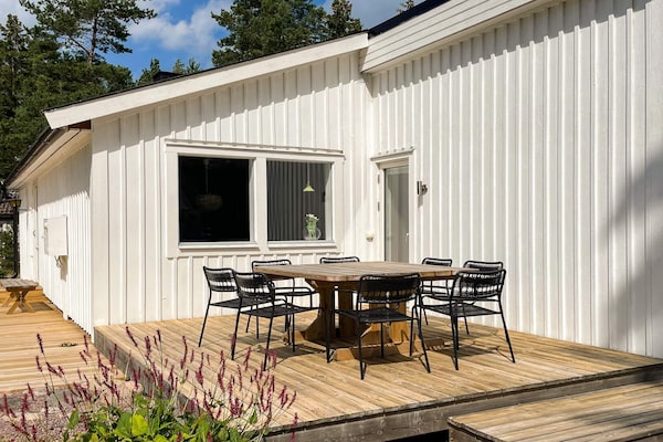 Licht vakantiehuis op Oknö met sauna, vlakbij zee en golfbaan - thumbnail 2