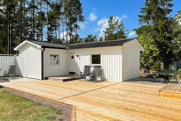 Licht vakantiehuis op Oknö met sauna, vlakbij zee en golfbaan - thumbnail 4