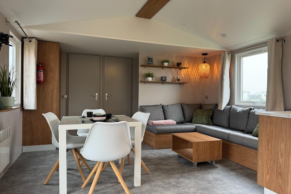 Centrum op 1 km: licht 4-persoons chalet in Blankenberge - thumbnail 5
