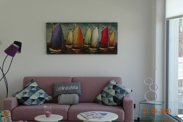 Authentiek appartement in historische drukkerij op Norderney - thumbnail 3