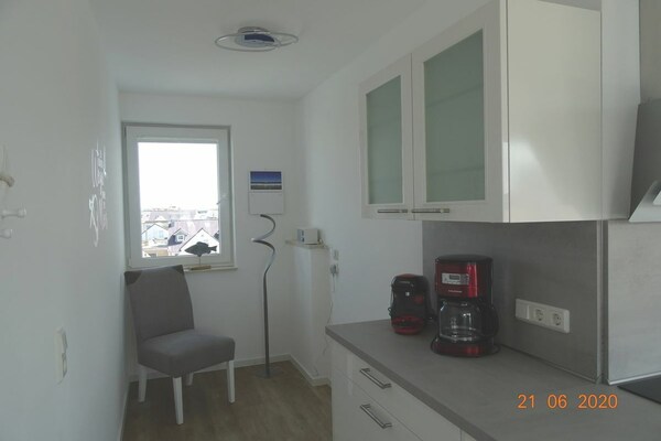 Authentiek appartement in historische drukkerij op Norderney - thumbnail 6