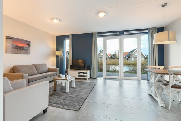 Halfvrijstaand vakantiehuis met tuin, 700m van strand, huisdieren welkom - thumbnail 2