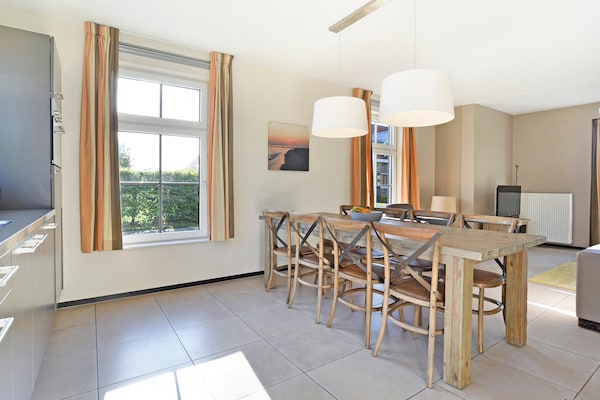 Vrijstaande villa met hond, 700m van strand, 4 slaapkamers, Nieuwvliet - thumbnail 4
