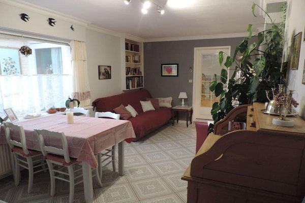 Knus vakantiehuis met tuin op 4 km van Oostende centrum - thumbnail 2