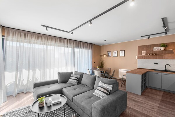 Luxe villa-appartement voor 5 in Novigrad, 500m van strand - thumbnail 2
