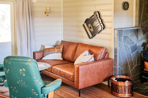 Zonovergoten vakantiehuis met sauna en wintertuin aan zee in Flatanger - thumbnail 4