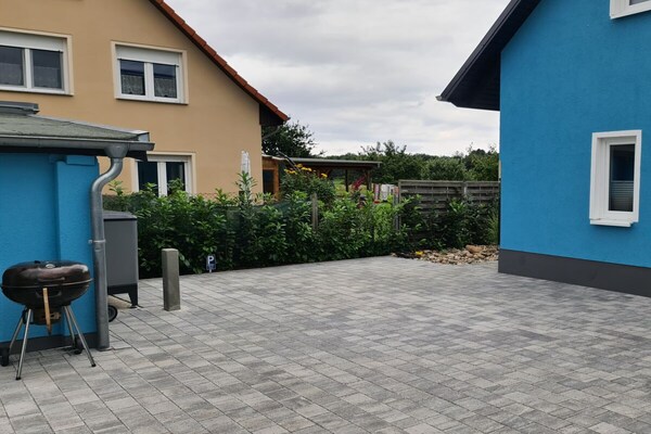Modern vakantiehuis Glück in Ostseebad Zinnowitz met open haard en terras - thumbnail 5