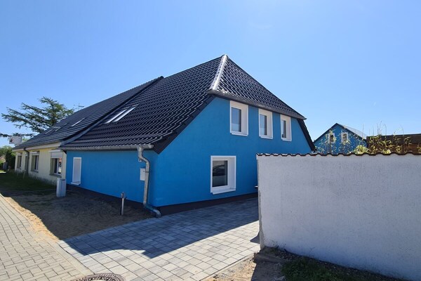 Modern vakantiehuis Glück in Ostseebad Zinnowitz met open haard en terras - thumbnail 3