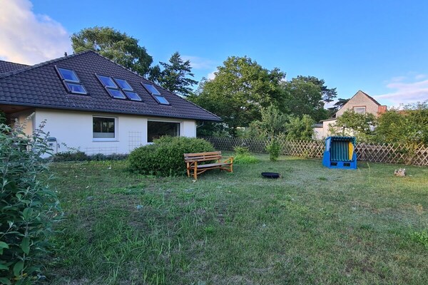 Appartement Feuer in Ostseebad Koserow, 100m van centrum met terras - thumbnail 3