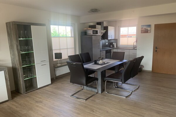 Strandnabij vakantiehuis in Varel: modern, 6 personen, met laadpaal - thumbnail 2