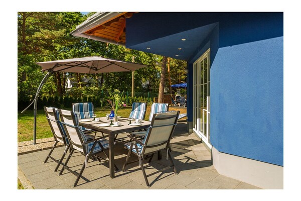 Luxe vakantiehuis Glowe, 200m van het Oostzeestrand, 6 personen - thumbnail 3