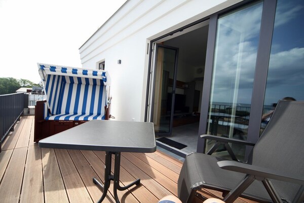 Penthouse met frontaal zeezicht en sauna op loopafstand van strand Baabe - thumbnail 5