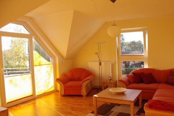 Maisonnette-appartement in Zinnowitz, 86 m², vlakbij het strand - thumbnail 2