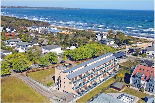 Strandappartement Bella Casa Juliusruh, 100m van de Oostzee - thumbnail 1