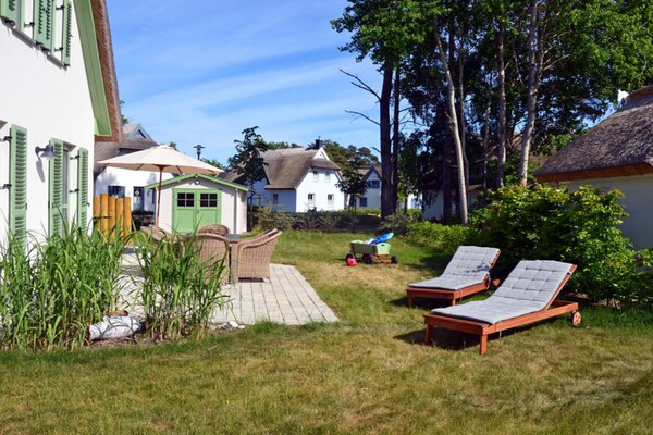 Vakantiehuis Zeegras in Glowe: sauna, open haard en op 300 meter van het strand - thumbnail 4