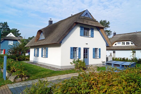 Modern rietgedekt huis met sauna & haard op 400m van het strand - thumbnail 2