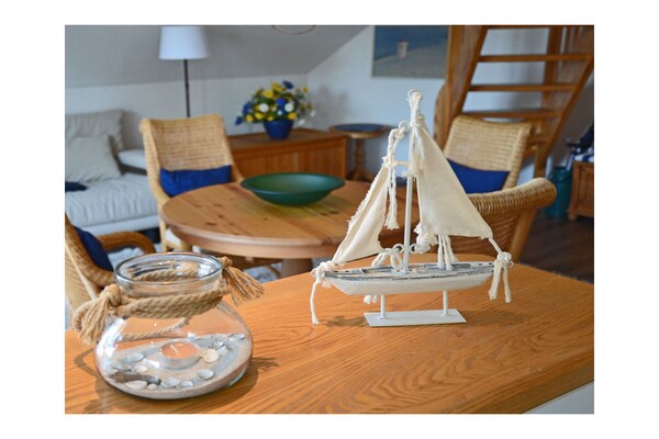 Rustiek appartement met sauna nabij Oostzeestrand in Breege - thumbnail 3