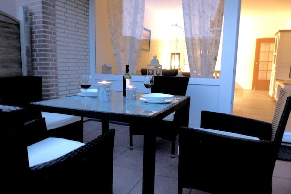 Stijlvol appartement met zuidterras in Büsum, dichtbij de Waddenzee - thumbnail 1