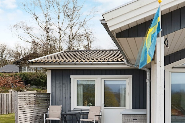 Licht vakantiehuis met zeezicht en vloerverwarming nabij Steninge strand - thumbnail 6