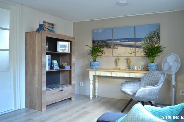 Gasvrij tuinhuis met vloerverwarming, 500m van het strand in Egmond aan Zee - thumbnail 6