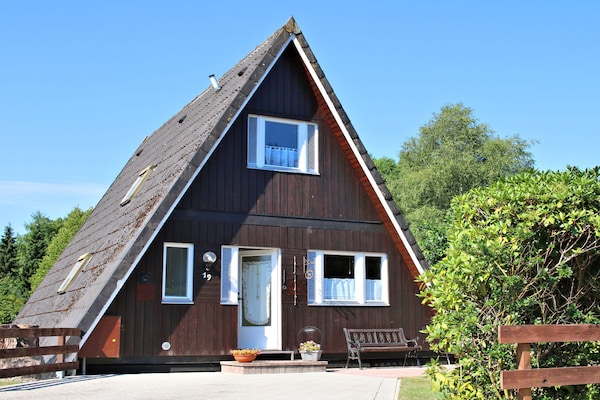 Knus vakantiehuis in Fintel met twee terrassen, dichtbij centrum - thumbnail 2